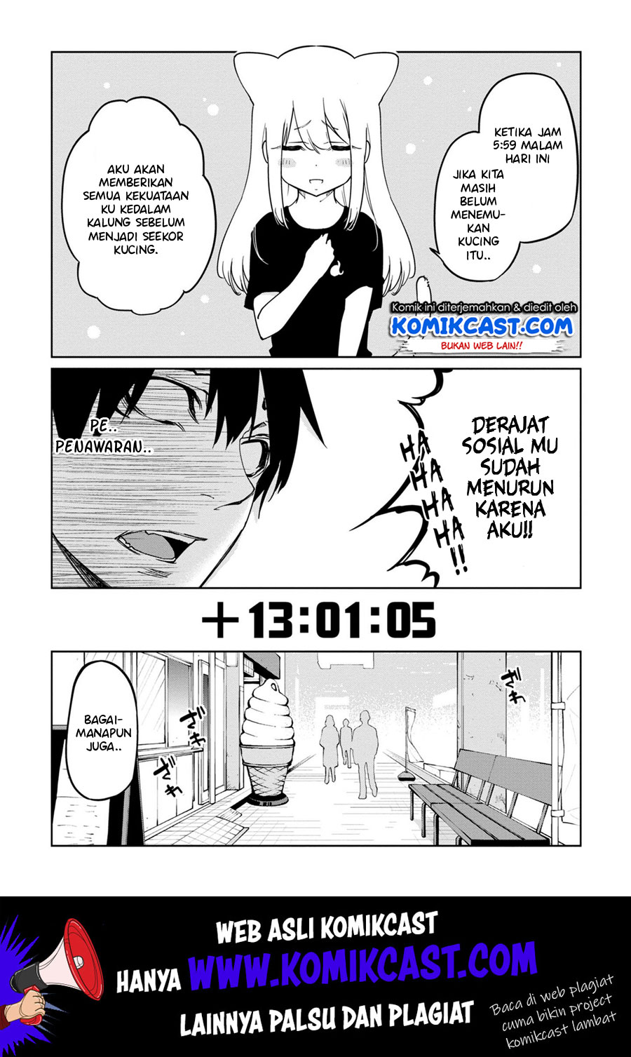 Oroka na Tenshi wa Akuma to Odoru Chapter 35 Bahasa Indonesia