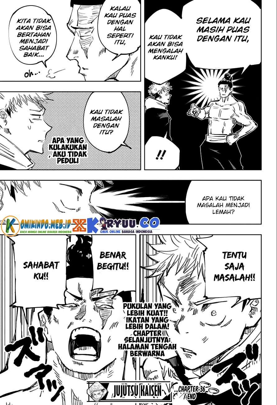 Jujutsu Kaisen Chapter 36 Bahasa Indonesia