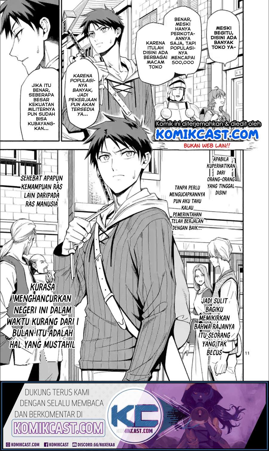 Shi ni Modori, Subete wo Sukuu Tame ni Saikyou he to Itaru Chapter 28 Bahasa Indonesia