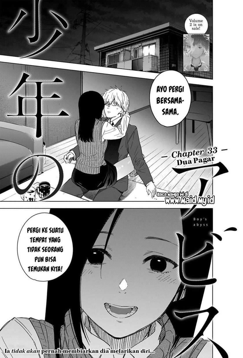 Shounen no Abyss Chapter 33 Bahasa Indonesia