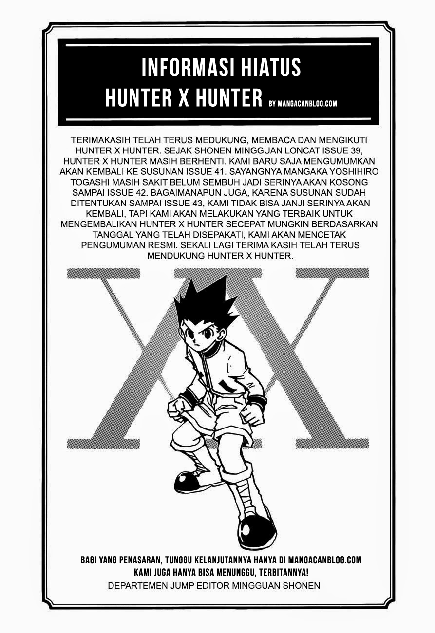 Hunter x Hunter Chapter 349.5 Bahasa Indonesia