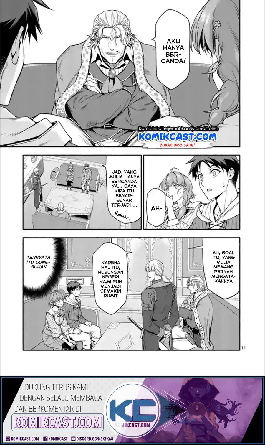 Shi ni Modori, Subete wo Sukuu Tame ni Saikyou he to Itaru Chapter 29 Bahasa Indonesia