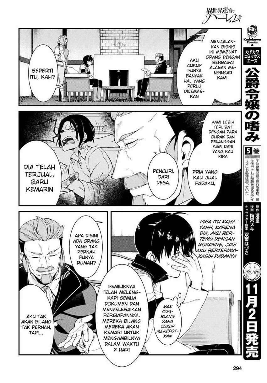 Isekai Meikyuu de Harem o Chapter 19 Bahasa Indonesia