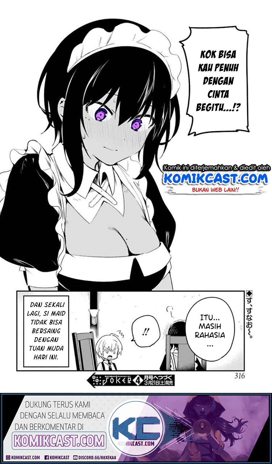 My Recently Hired Maid Is Suspicious Chapter 03 Bahasa Indonesia