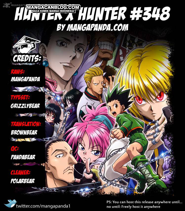 Hunter x Hunter Chapter 348 Bahasa Indonesia