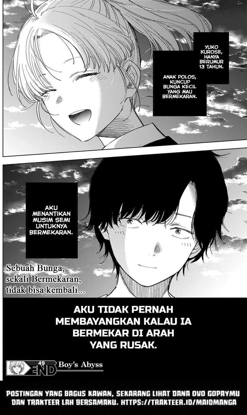 Shounen no Abyss Chapter 49 Bahasa Indonesia
