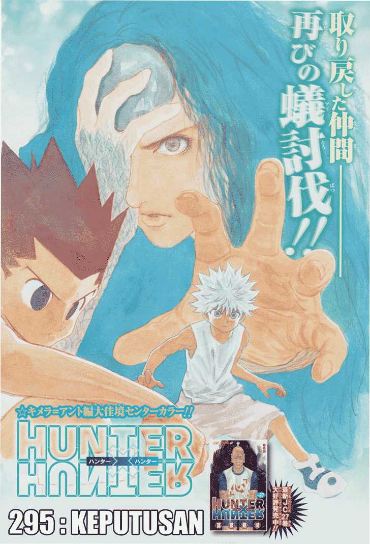 Hunter x Hunter Chapter 295 Bahasa Indonesia