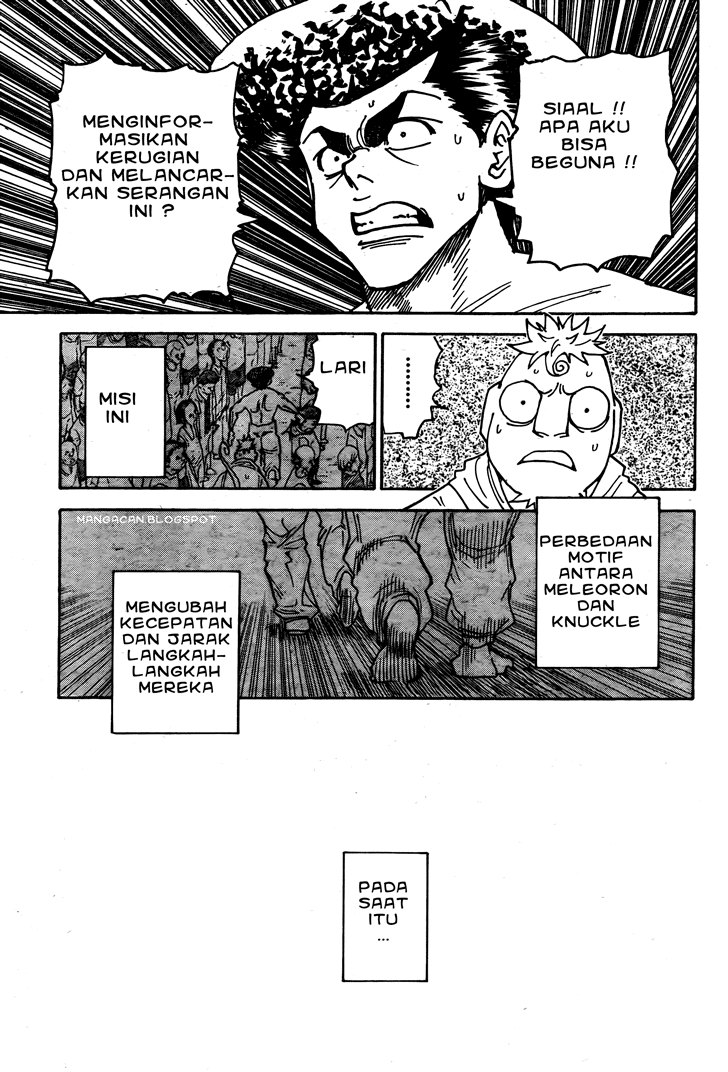 Hunter x Hunter Chapter 308 Bahasa Indonesia