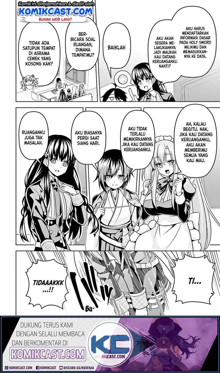 Demon’s Sword Master of Excalibur School Chapter 6 Bahasa Indonesia