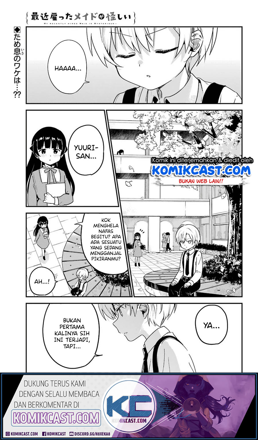 My Recently Hired Maid Is Suspicious Chapter 13 Bahasa Indonesia