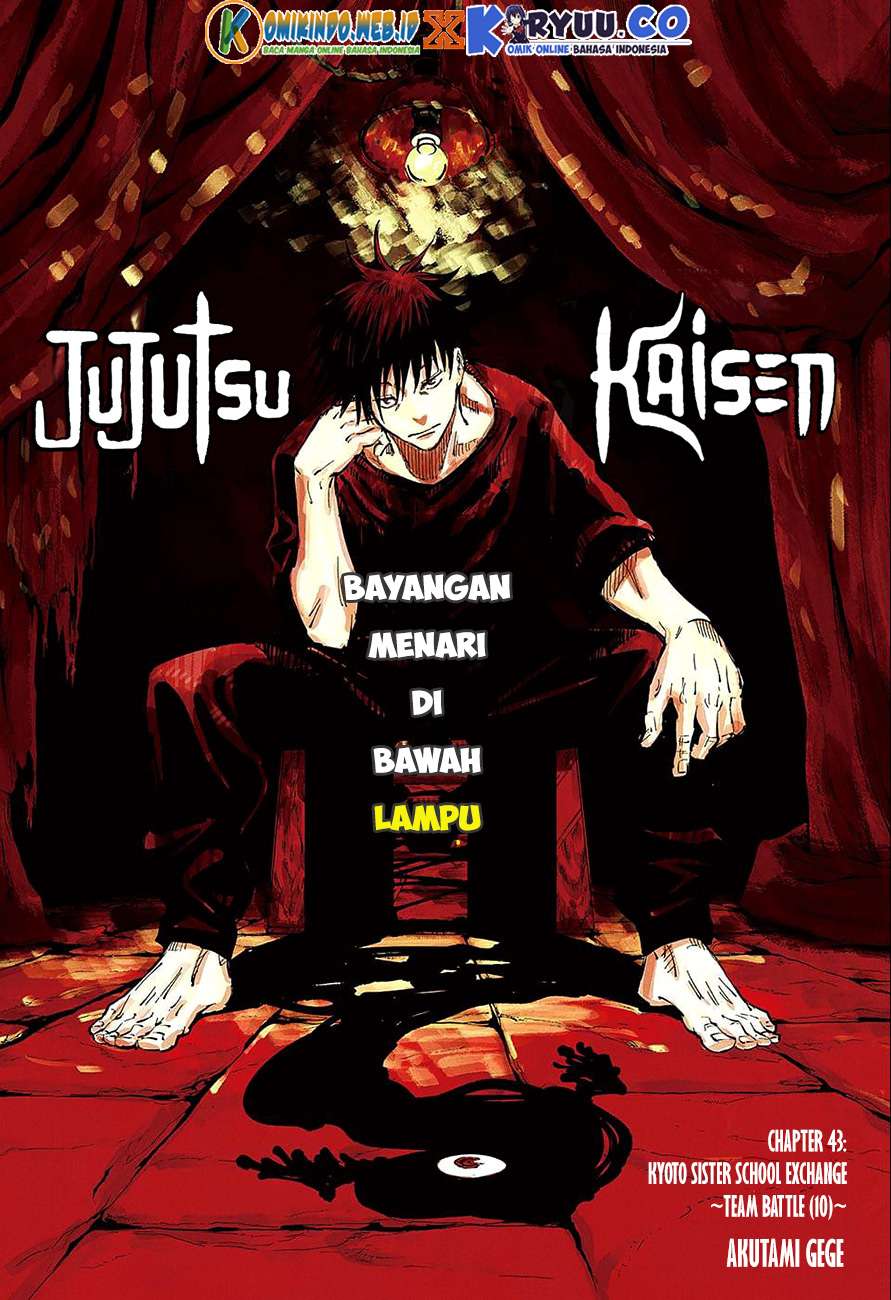 Jujutsu Kaisen Chapter 43 Bahasa Indonesia