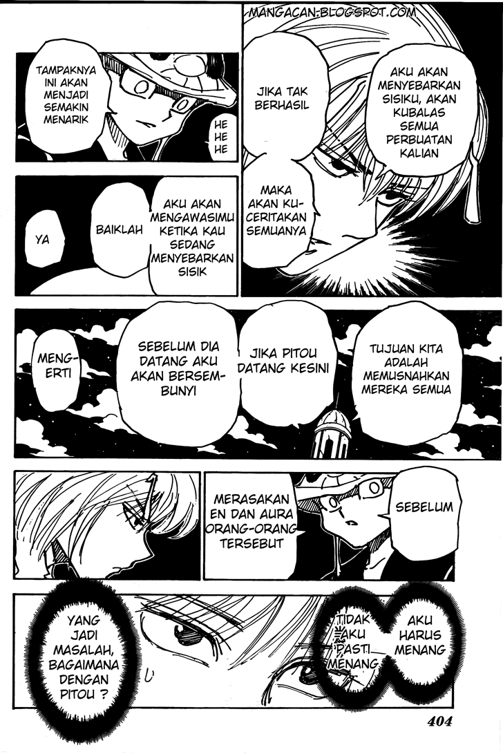 Hunter x Hunter Chapter 309 Bahasa Indonesia