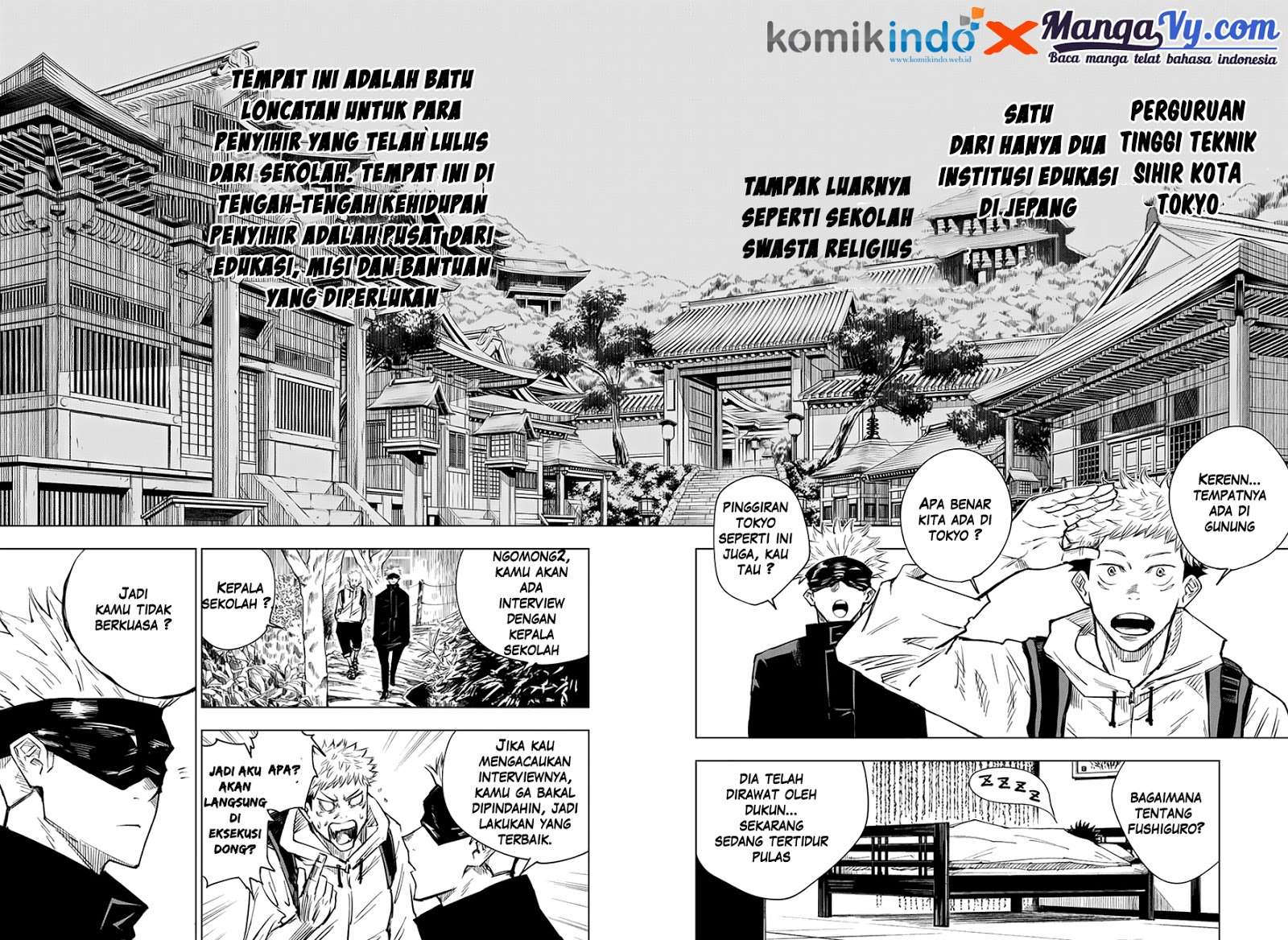 Jujutsu Kaisen Chapter 3 Bahasa Indonesia