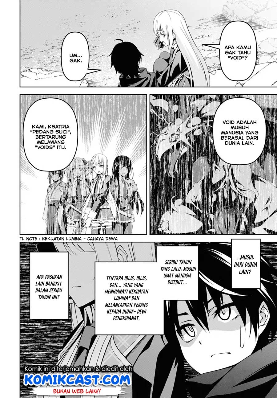 Demon’s Sword Master of Excalibur School Chapter 1 Bahasa Indonesia