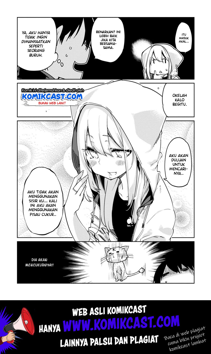 Oroka na Tenshi wa Akuma to Odoru Chapter 35 Bahasa Indonesia