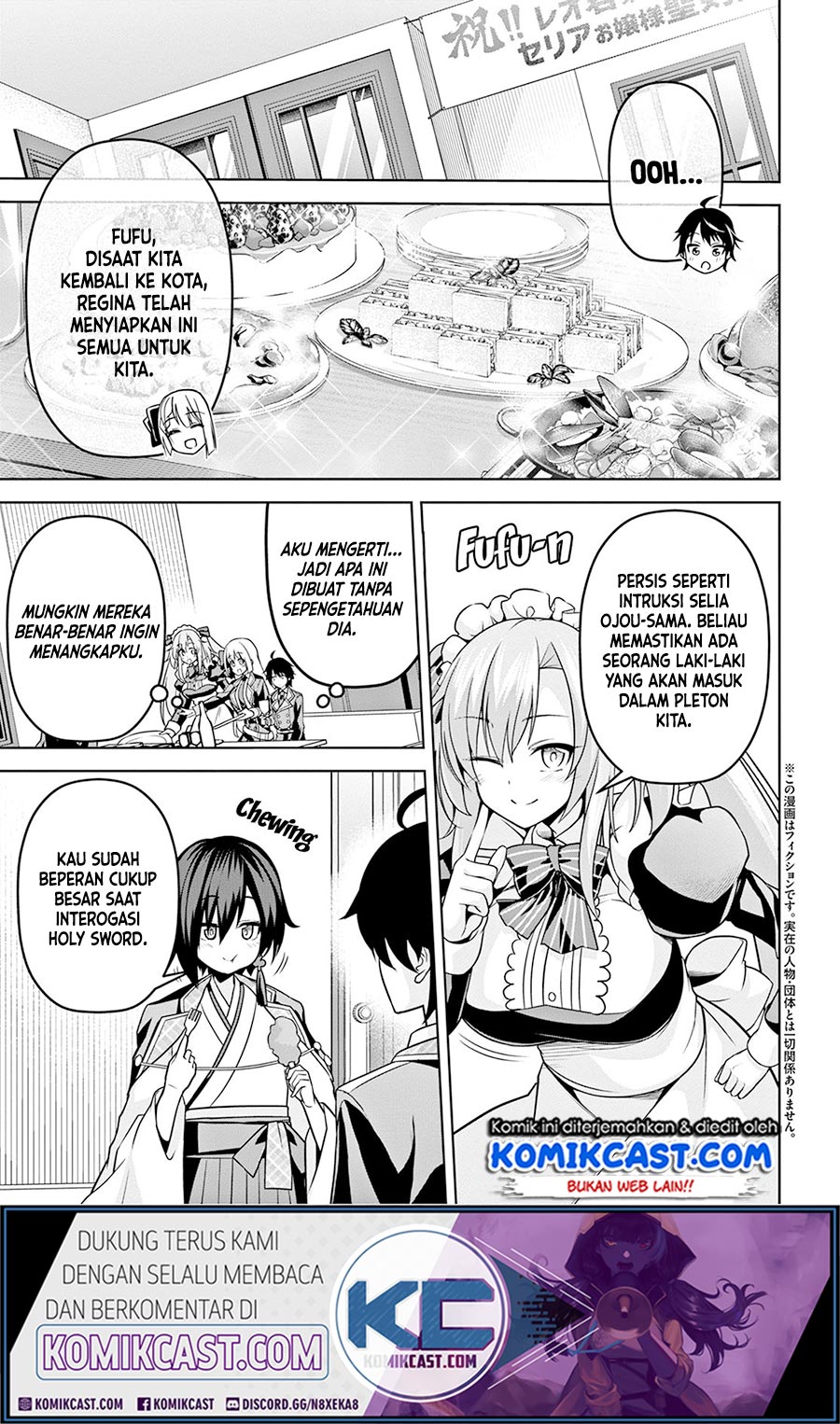 Demon’s Sword Master of Excalibur School Chapter 6 Bahasa Indonesia