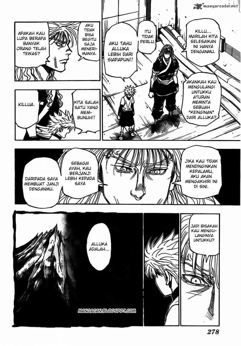 Hunter x Hunter Chapter 322 Bahasa Indonesia