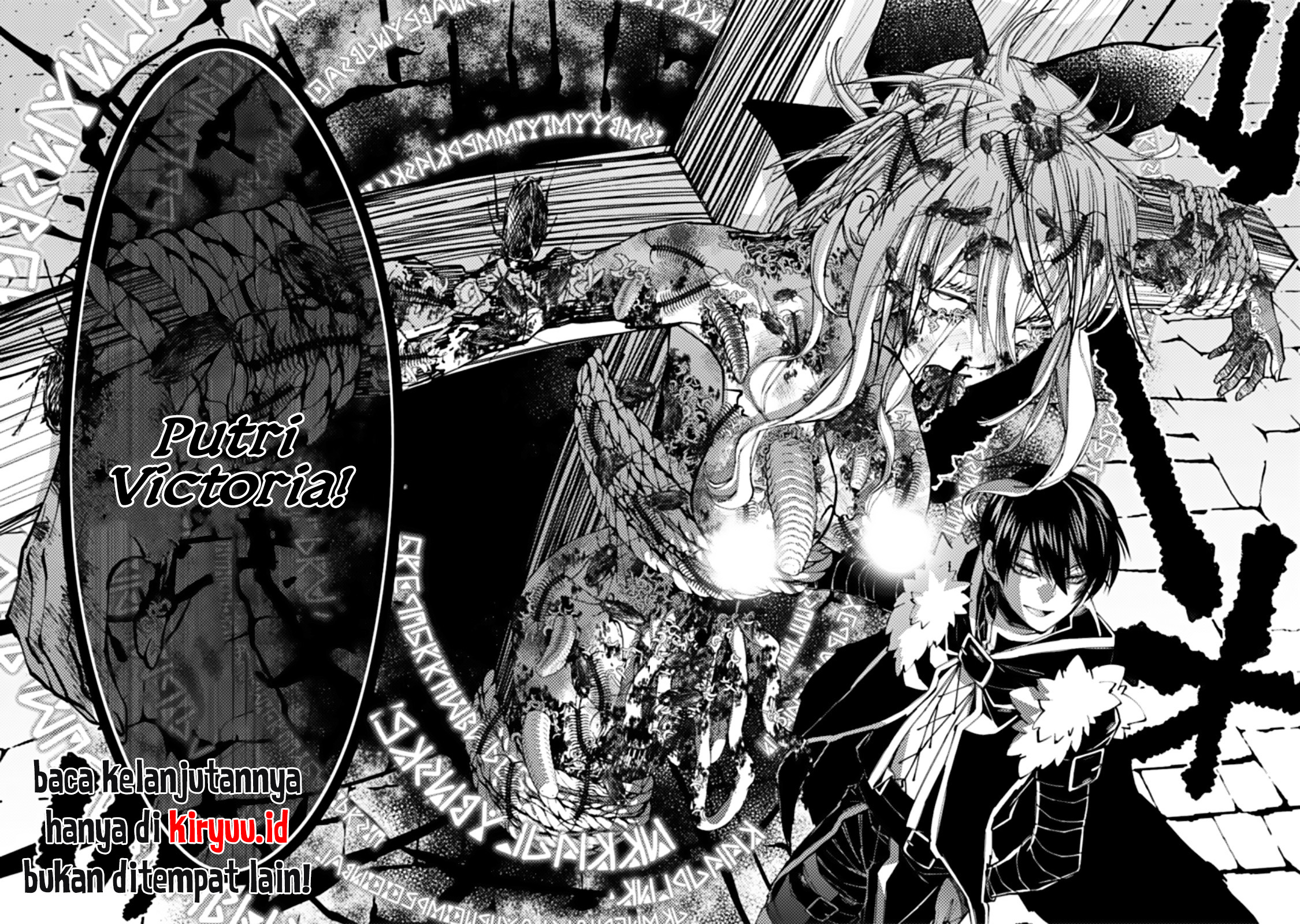 Fukushuu o Koinegau Saikyou Yuusha wa, Yami no Chikara de Senmetsu Musou Suru Chapter 58 Bahasa Indonesia