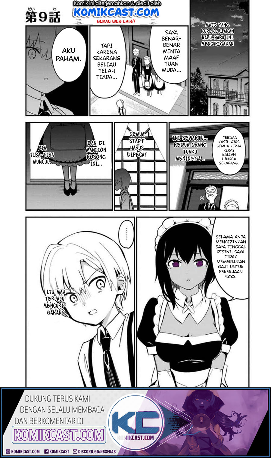 My Recently Hired Maid Is Suspicious Chapter 02.3 Bahasa Indonesia