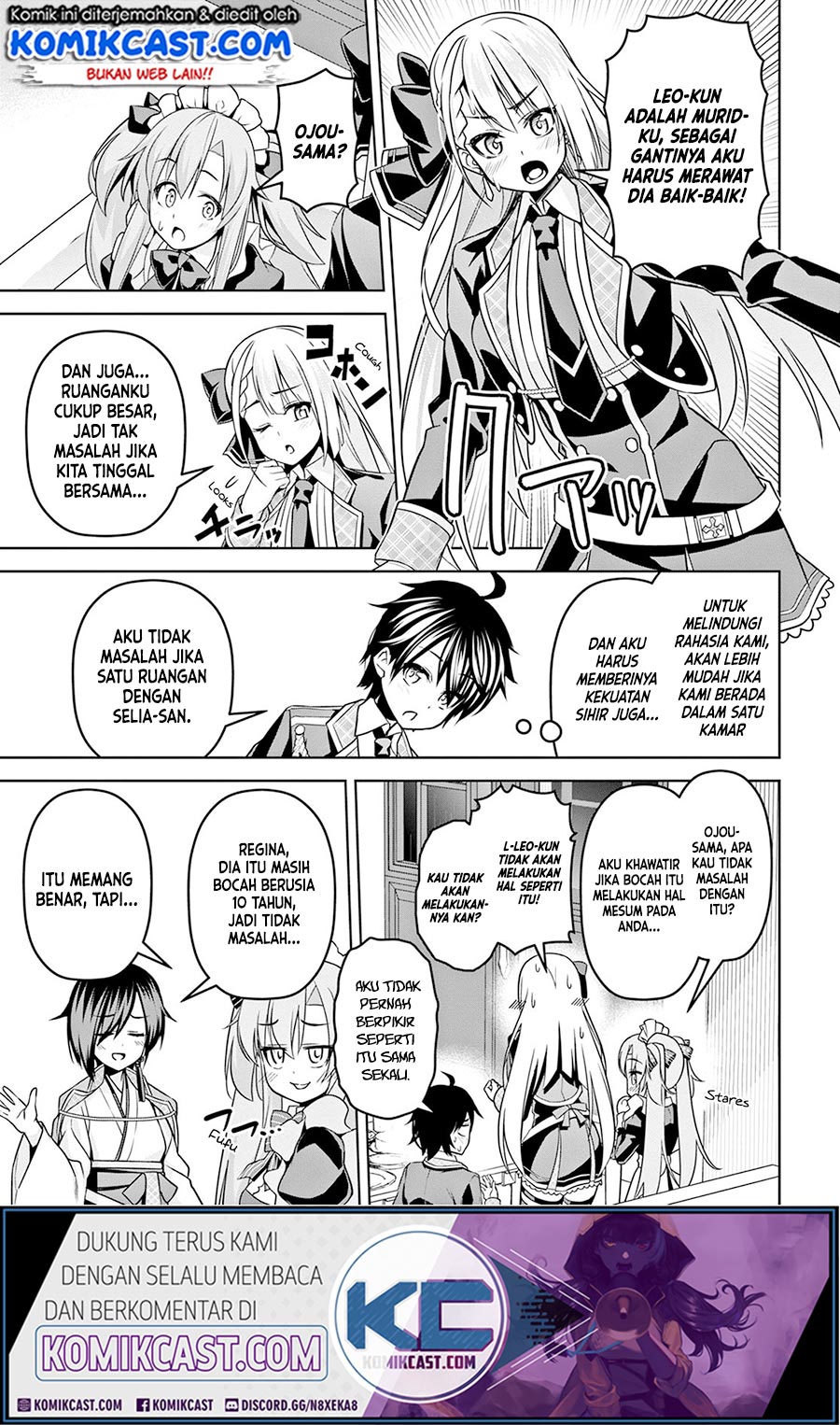 Demon’s Sword Master of Excalibur School Chapter 6 Bahasa Indonesia