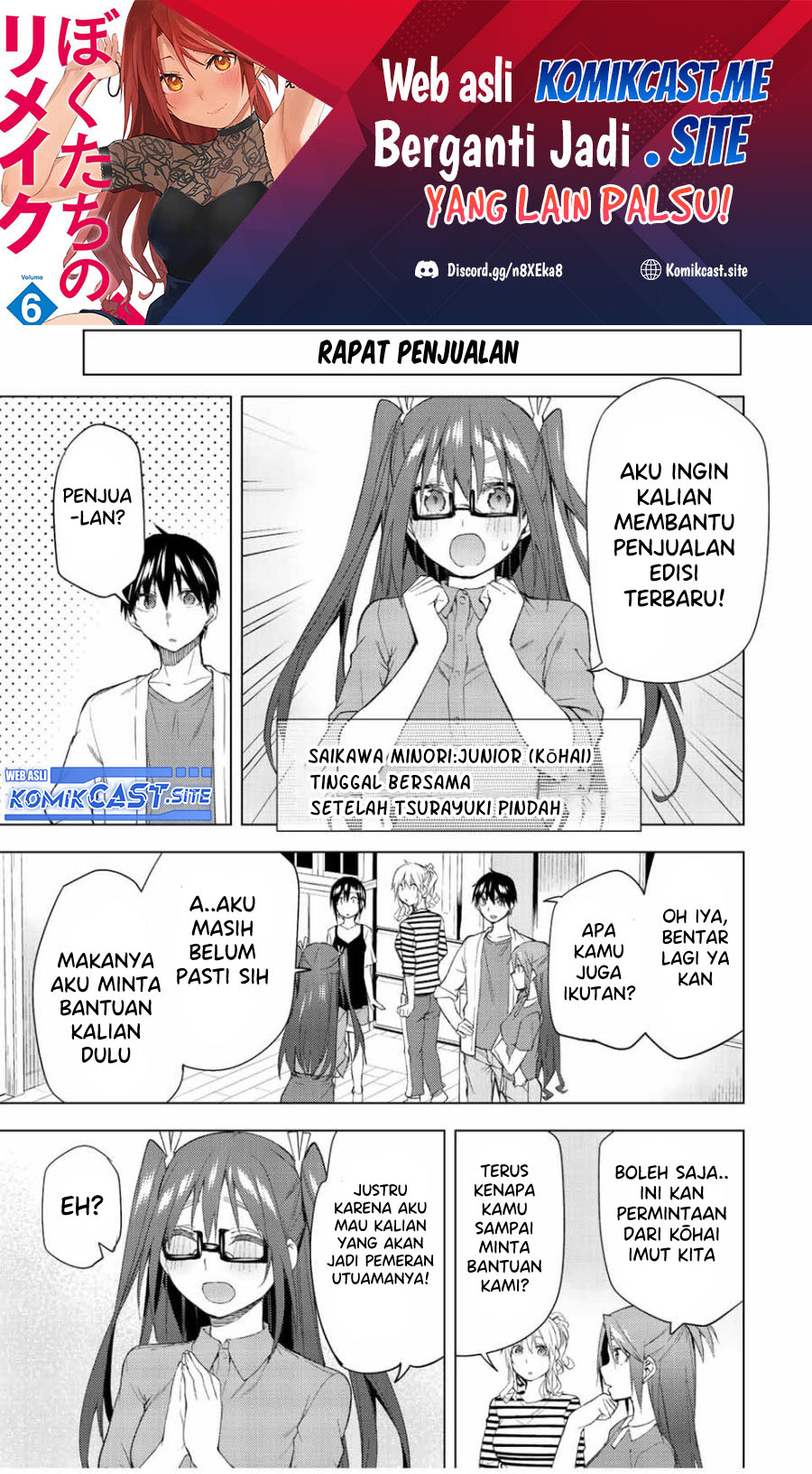 Bokutachi no Remake Chapter 35.5 Bahasa Indonesia