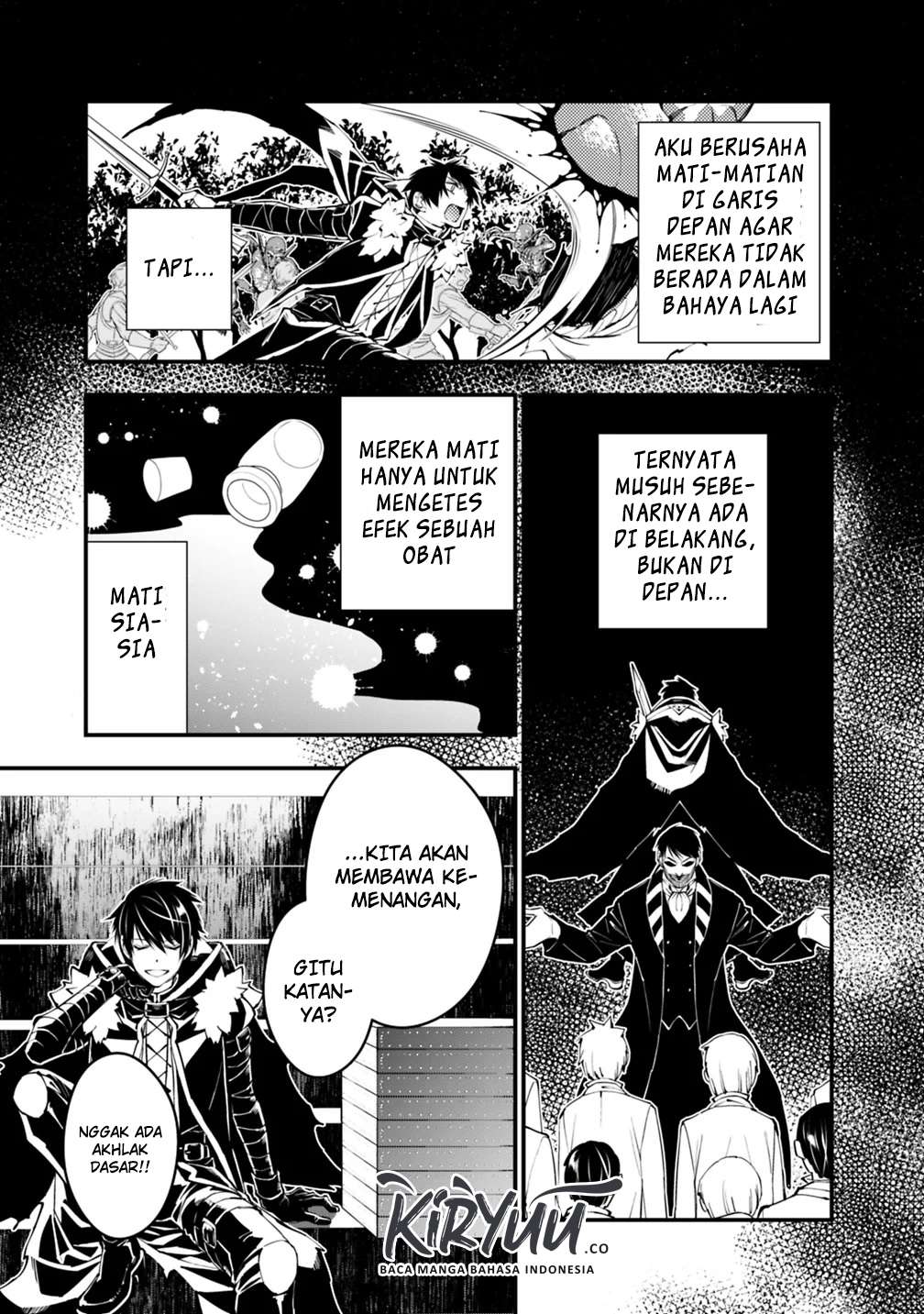 Fukushuu o Koinegau Saikyou Yuusha wa, Yami no Chikara de Senmetsu Musou Suru Chapter 15 Bahasa Indonesia