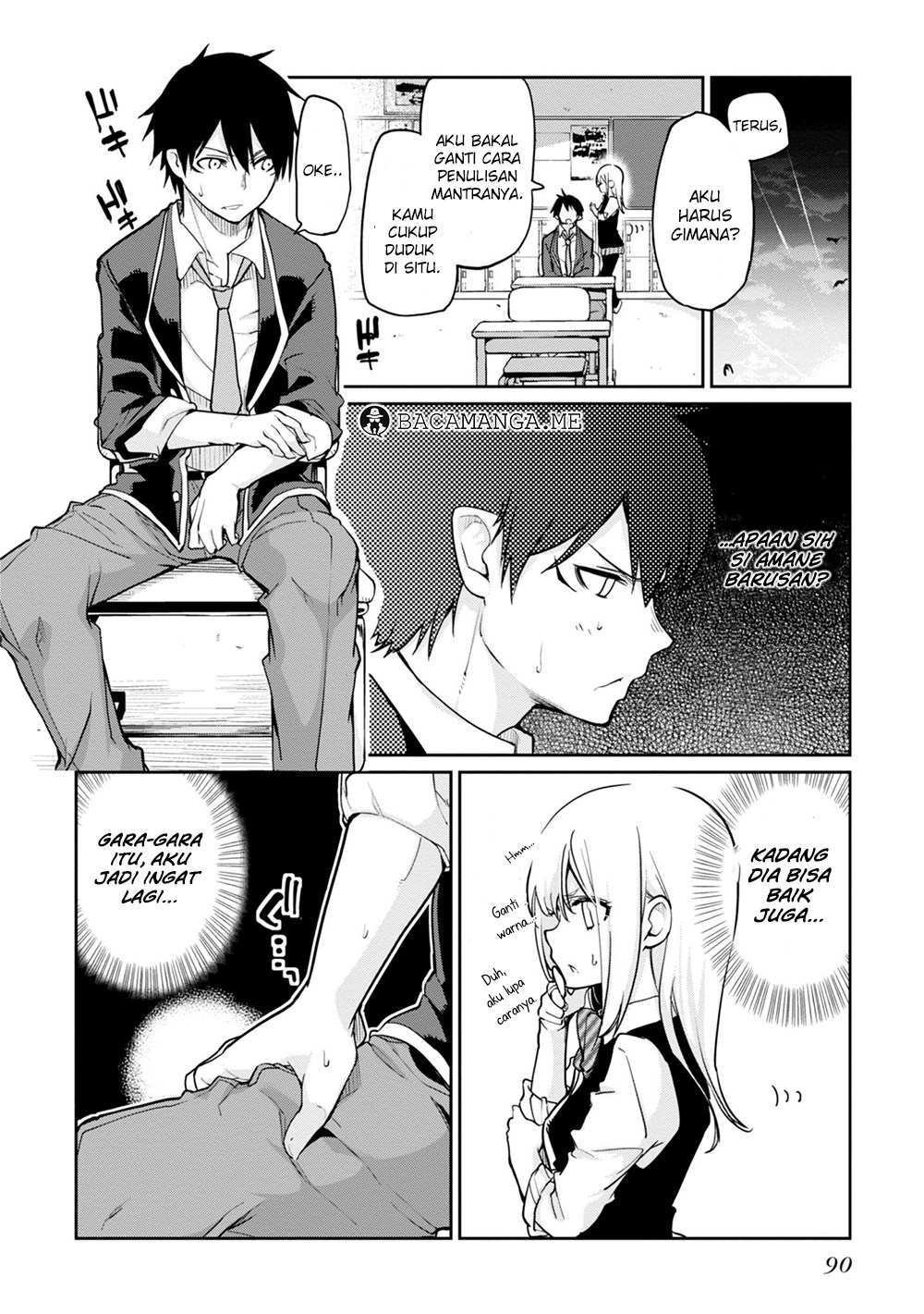 Oroka na Tenshi wa Akuma to Odoru Chapter 17 Bahasa Indonesia