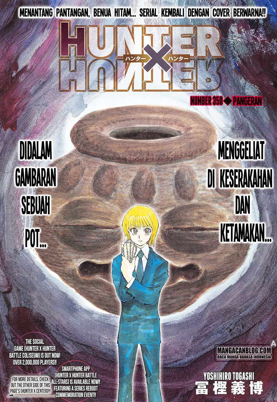 Hunter x Hunter Chapter 350 Bahasa Indonesia