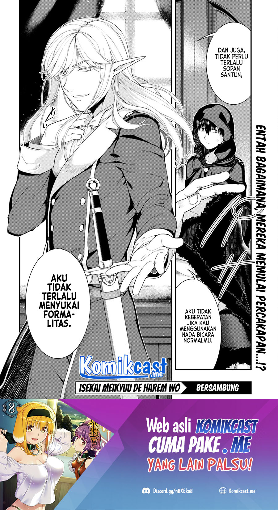 Isekai Meikyuu de Harem o Chapter 63 Bahasa Indonesia