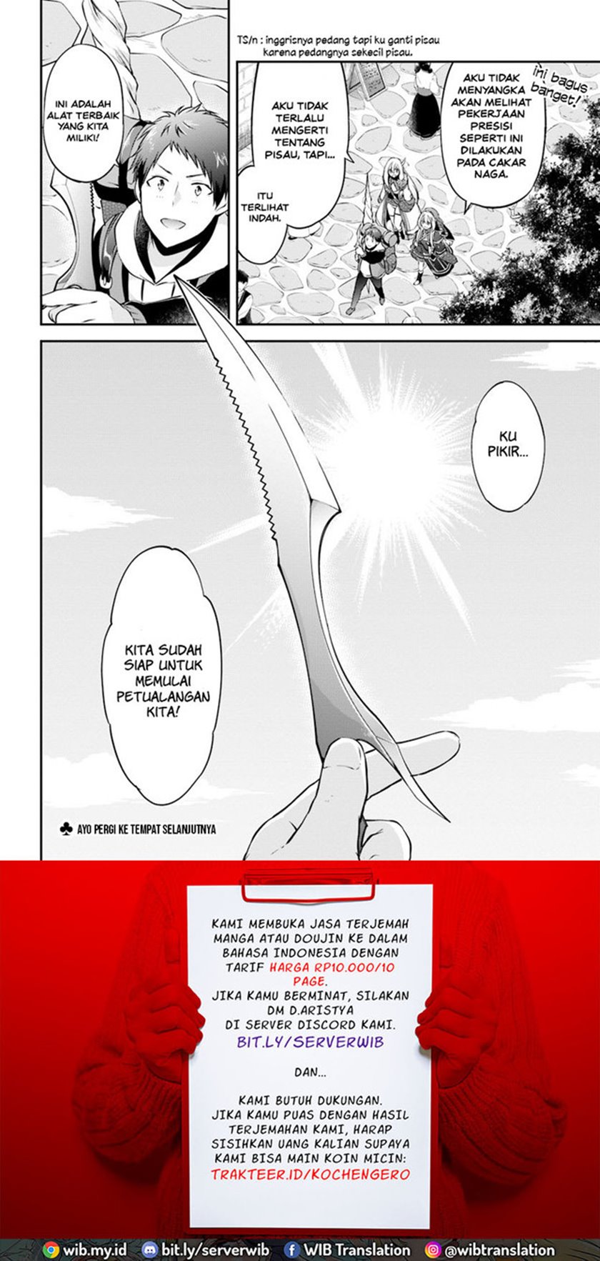 Isekai Cheat Survival Meshi Chapter 20 Bahasa Indonesia