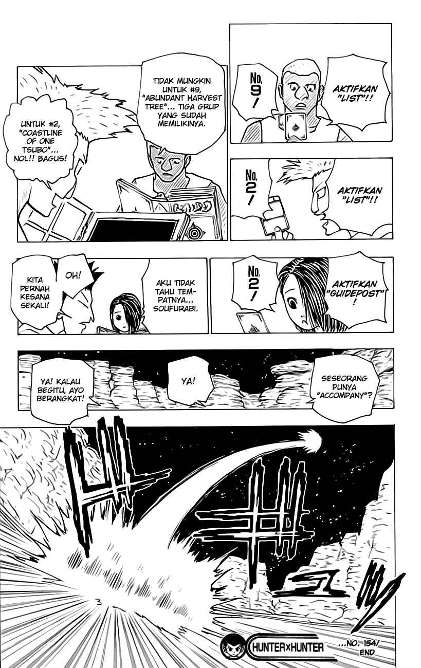 Hunter x Hunter Chapter 154 Bahasa Indonesia