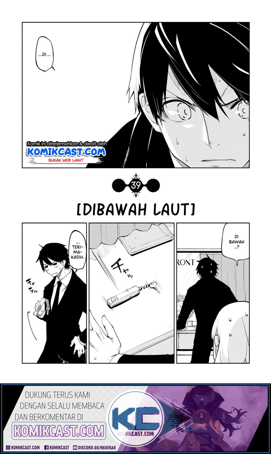 Oroka na Tenshi wa Akuma to Odoru Chapter 39 Bahasa Indonesia