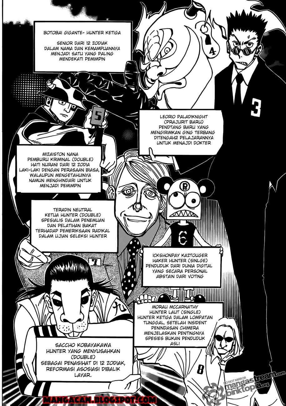 Hunter x Hunter Chapter 326 Bahasa Indonesia