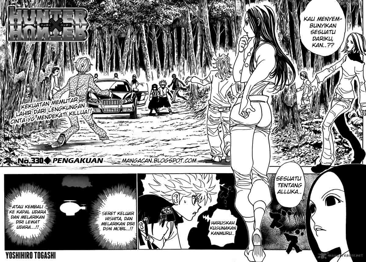 Hunter x Hunter Chapter 330 Bahasa Indonesia