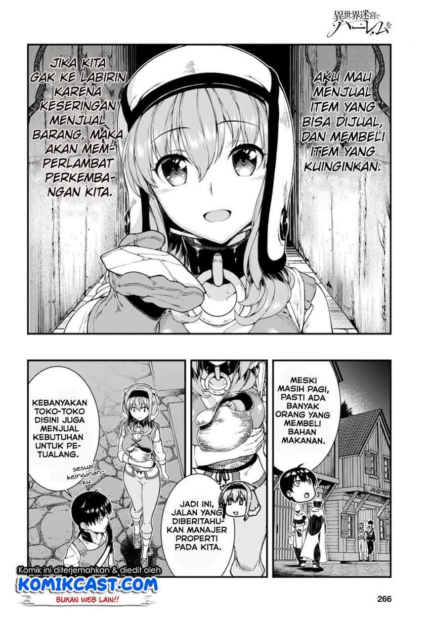 Isekai Meikyuu de Harem o Chapter 27 Bahasa Indonesia