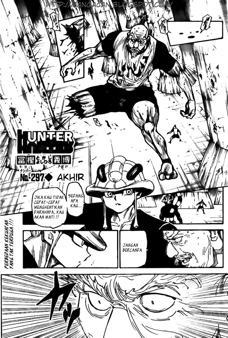 Hunter x Hunter Chapter 297 Bahasa Indonesia