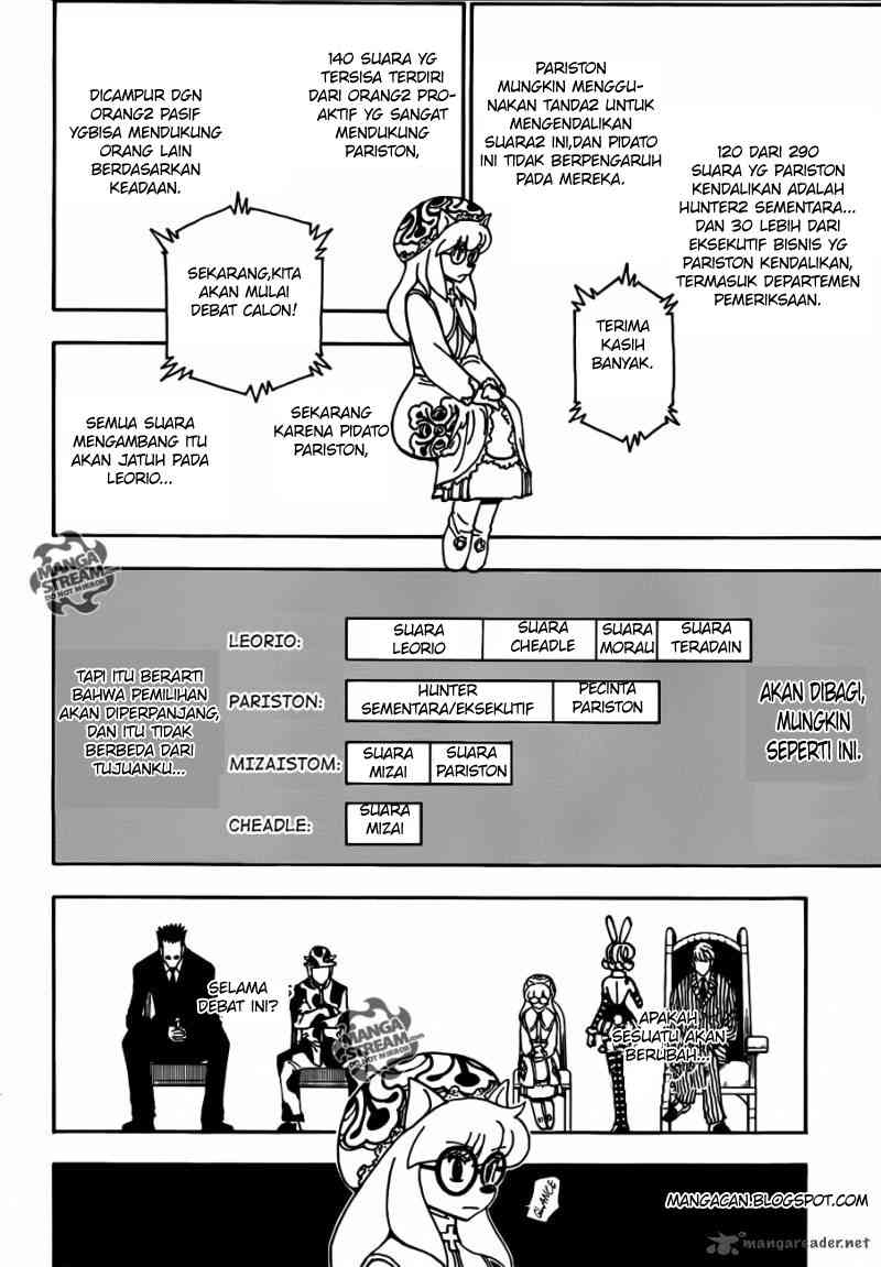 Hunter x Hunter Chapter 333 Bahasa Indonesia