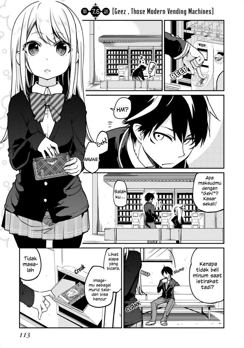 Oroka na Tenshi wa Akuma to Odoru Chapter 07.5 Bahasa Indonesia