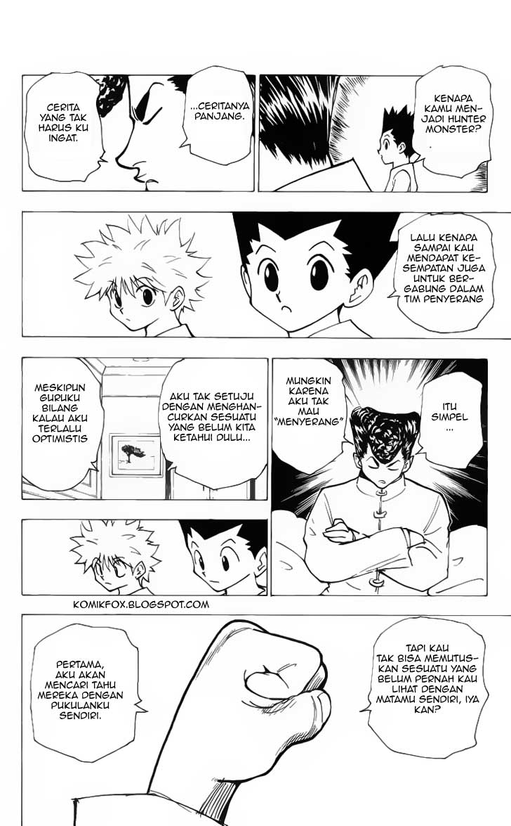 Hunter x Hunter Chapter 203 Bahasa Indonesia