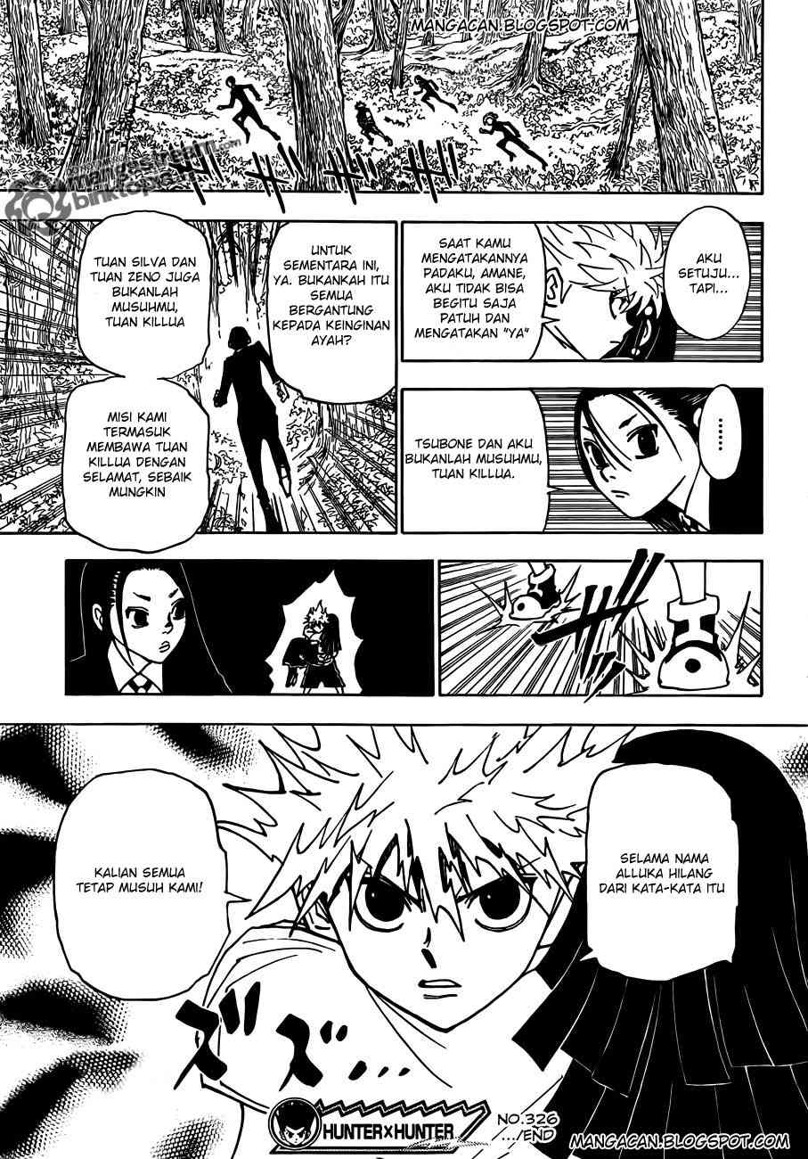 Hunter x Hunter Chapter 326 Bahasa Indonesia