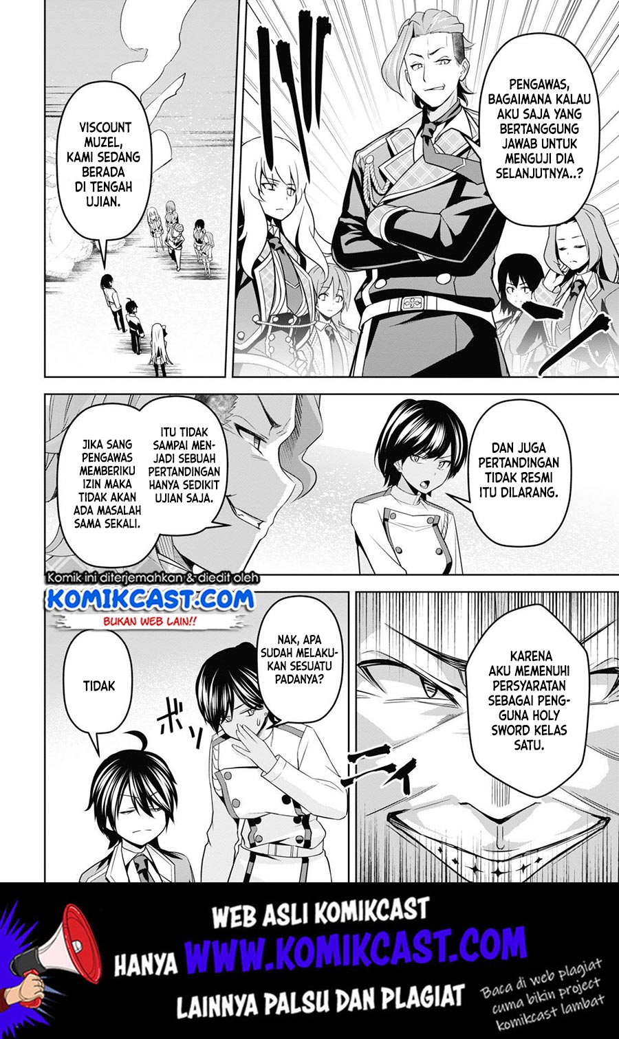 Demon’s Sword Master of Excalibur School Chapter 4 Bahasa Indonesia