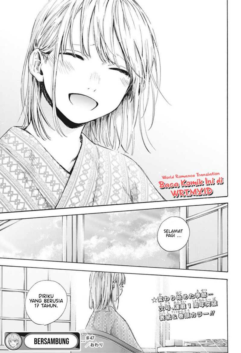 Ao no Hako Chapter 47 Bahasa Indonesia