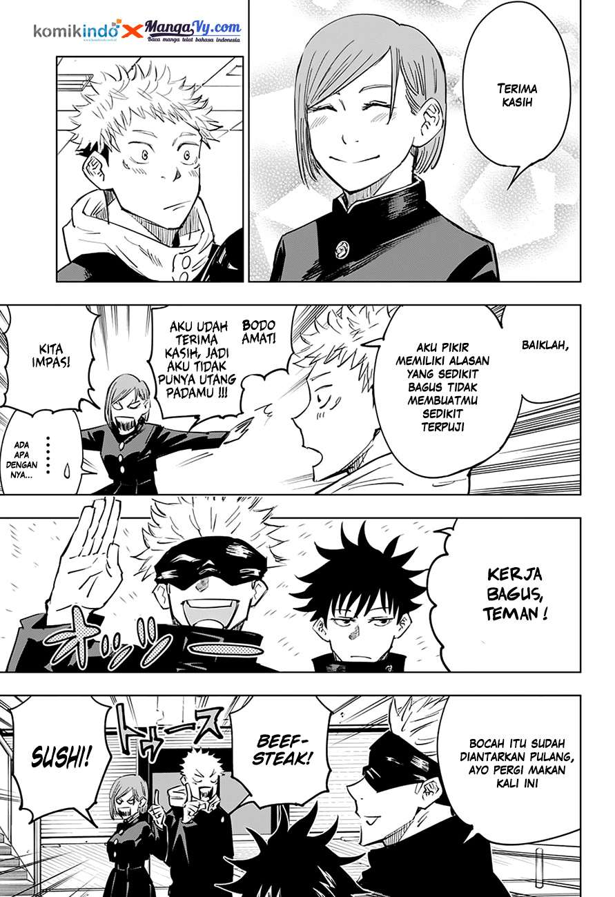 Jujutsu Kaisen Chapter 5 Bahasa Indonesia