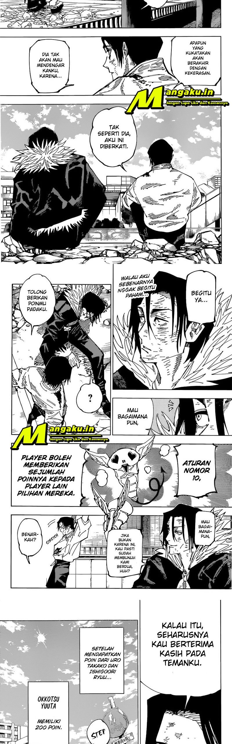 Jujutsu Kaisen Chapter 181 Bahasa Indonesia