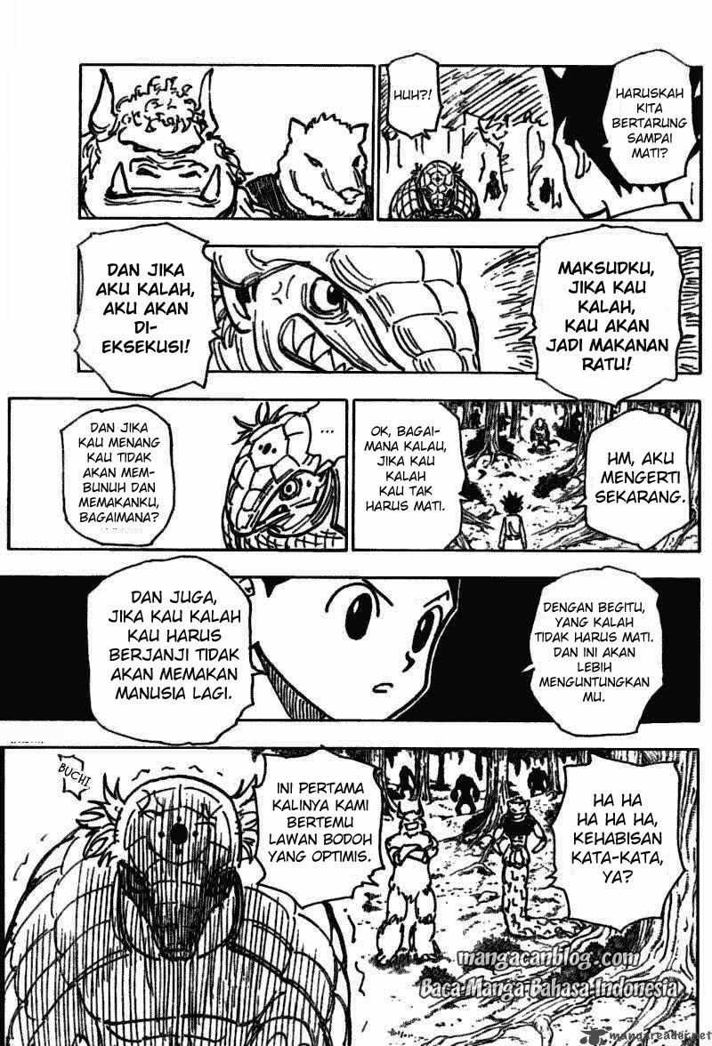 Hunter x Hunter Chapter 195 Bahasa Indonesia