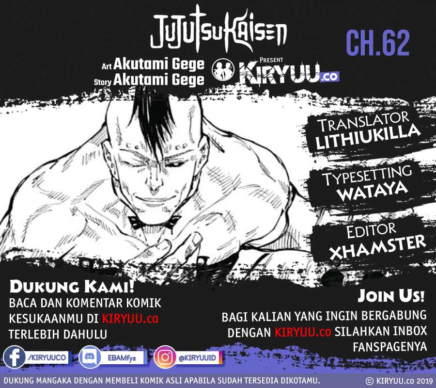 Jujutsu Kaisen Chapter 62 Bahasa Indonesia