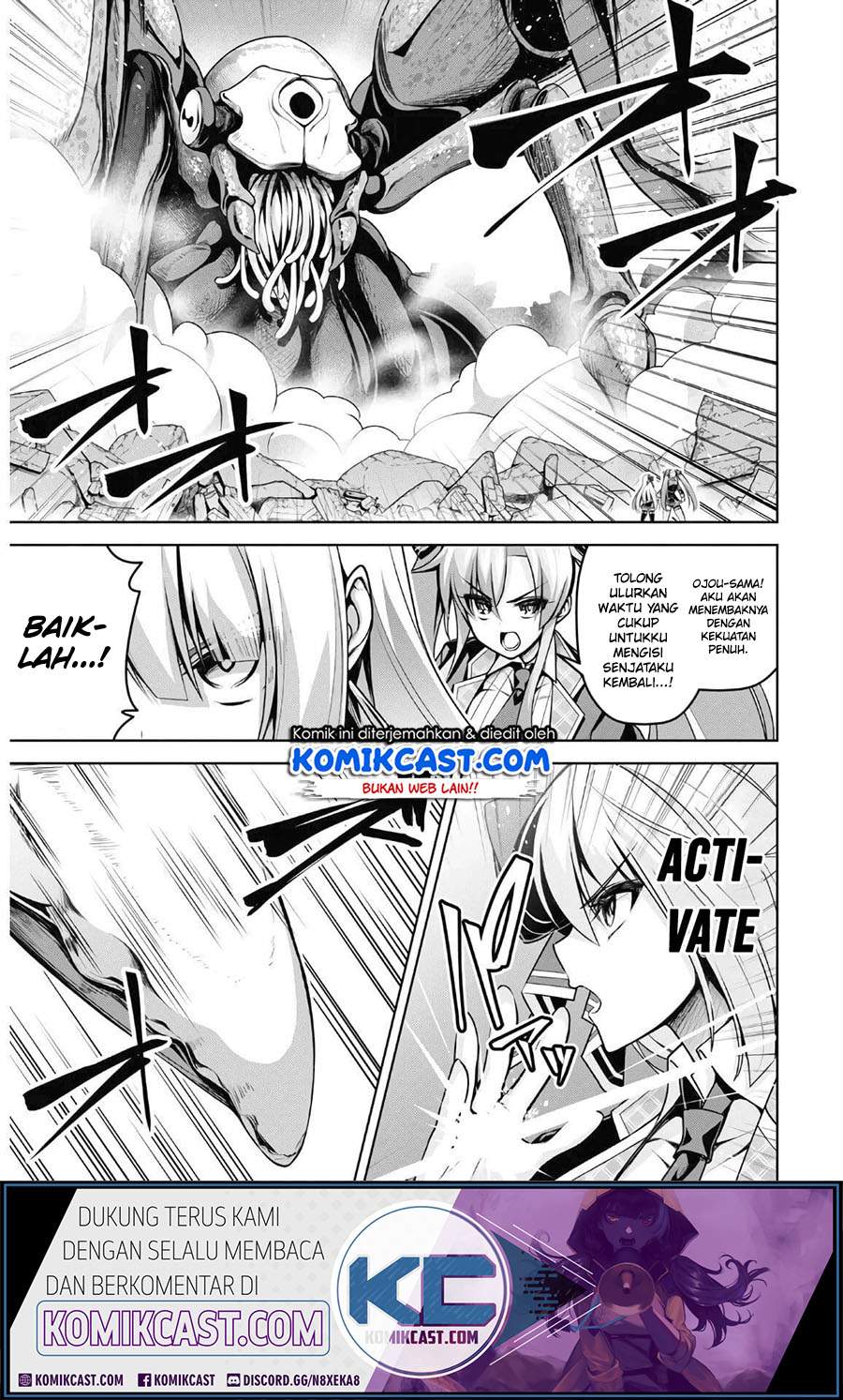 Demon’s Sword Master of Excalibur School Chapter 14 Bahasa Indonesia