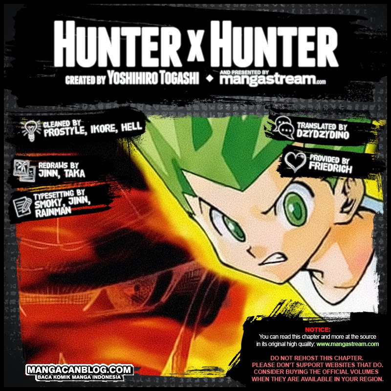 Hunter x Hunter Chapter 341 Bahasa Indonesia