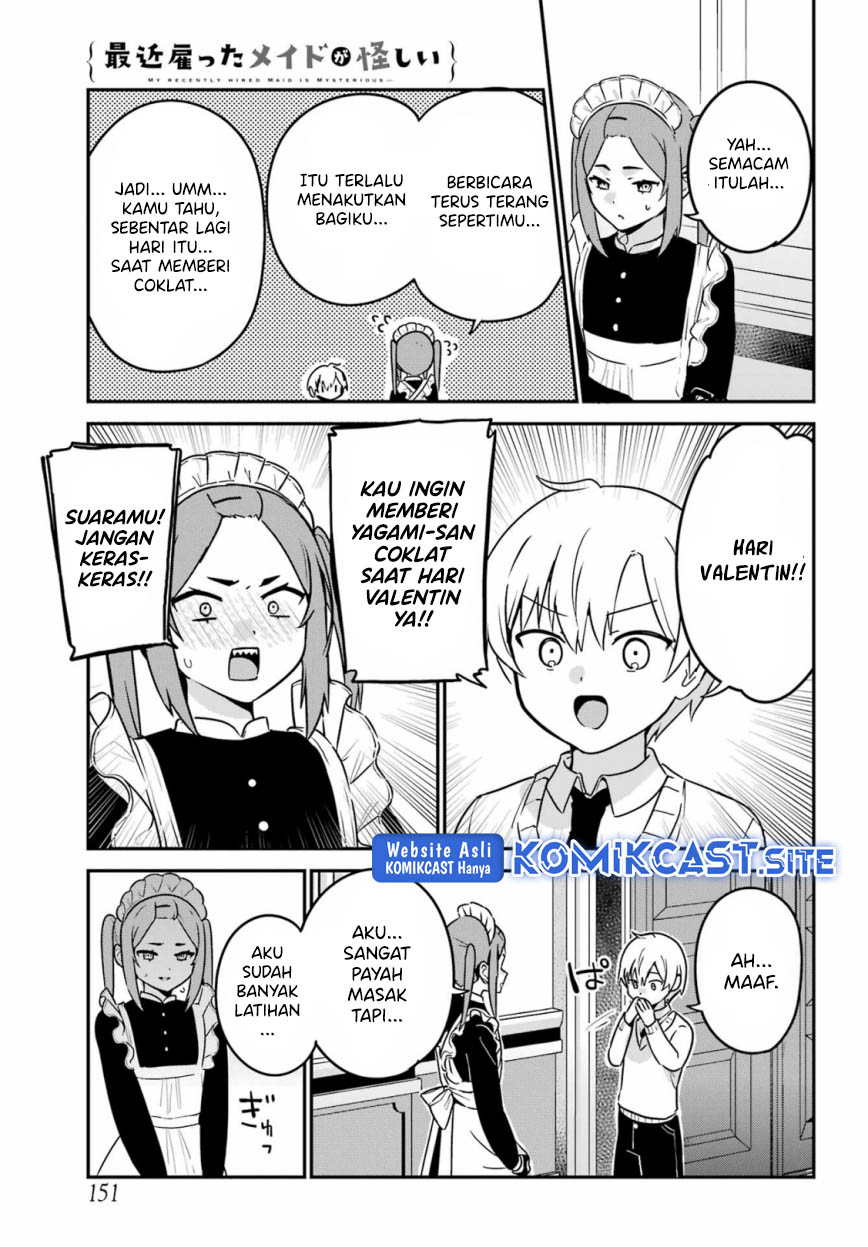 My Recently Hired Maid Is Suspicious Chapter 34 Bahasa Indonesia