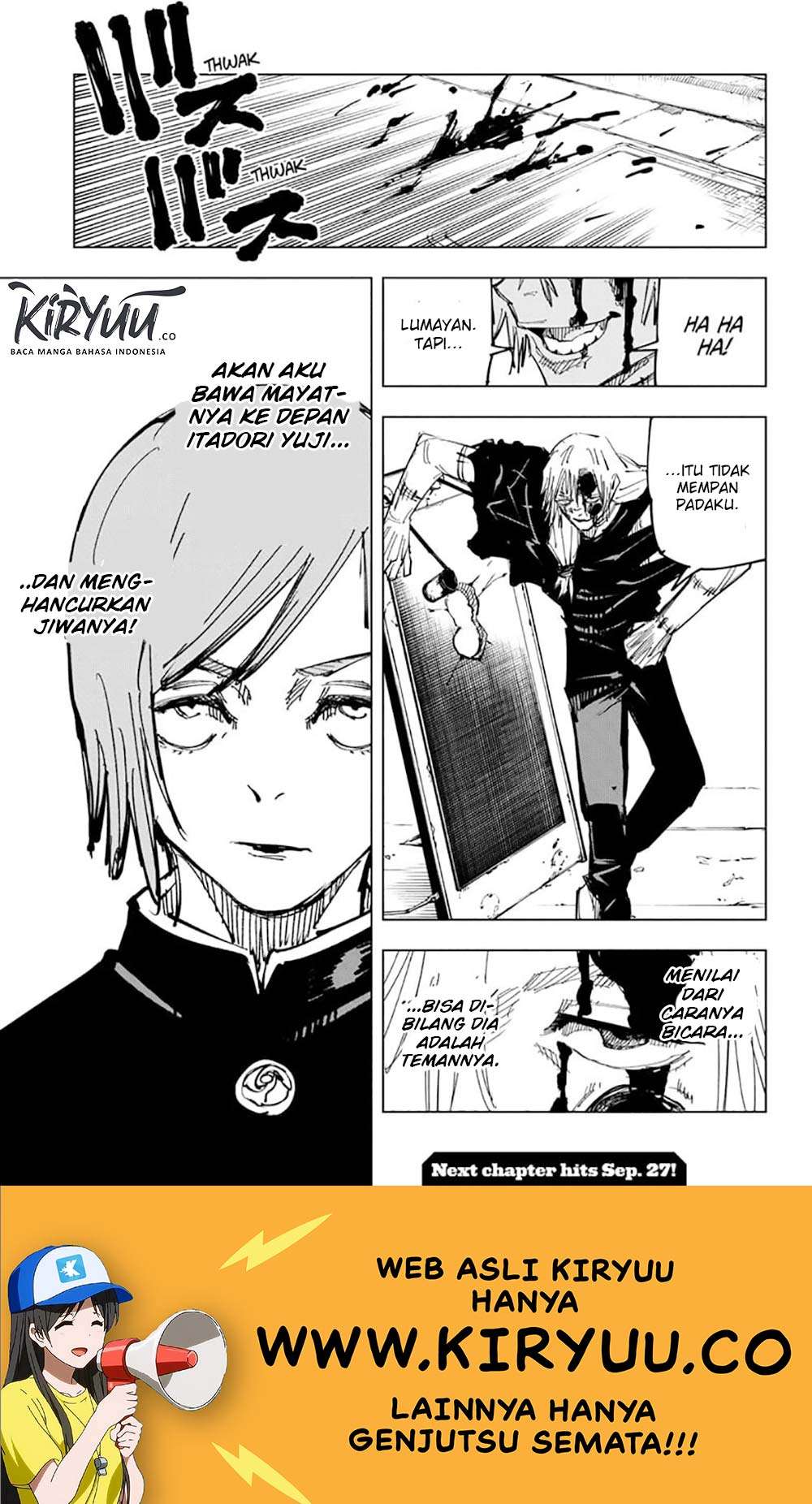 Jujutsu Kaisen Chapter 122 Bahasa Indonesia